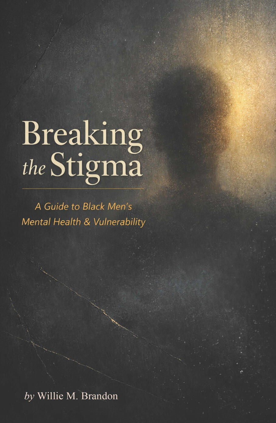 Black professional male relaxed posing